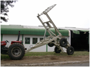 9 Ton cross stack timber trailer